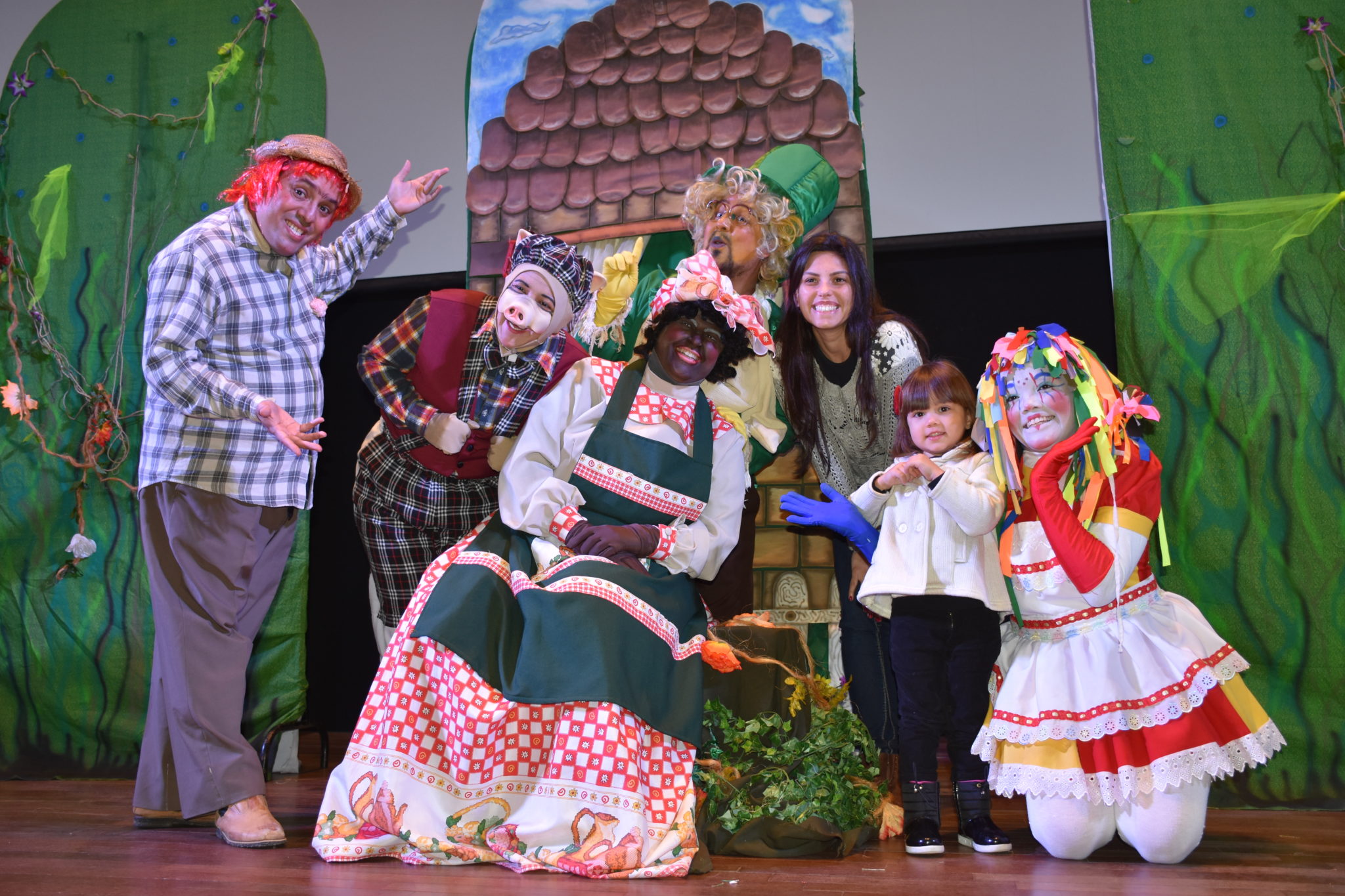 Emília, Visconde de Sabugosa, Pedrinho, Narizinho