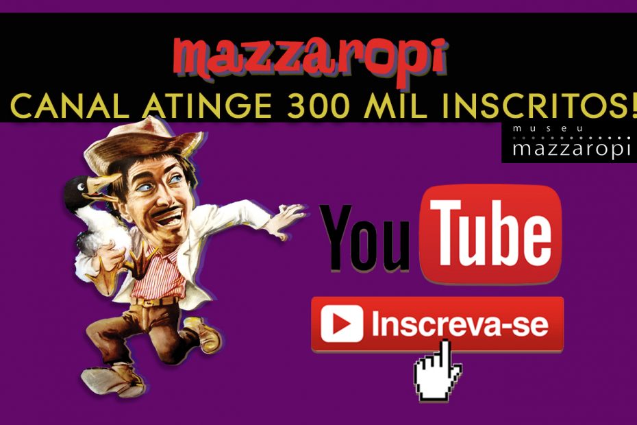 Canal Youtube do Museu Atinge 300 Mil Inscritos