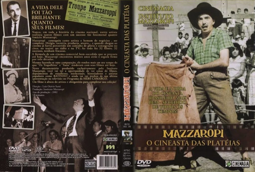 capa documentário mazzaropi cineasta das platéias