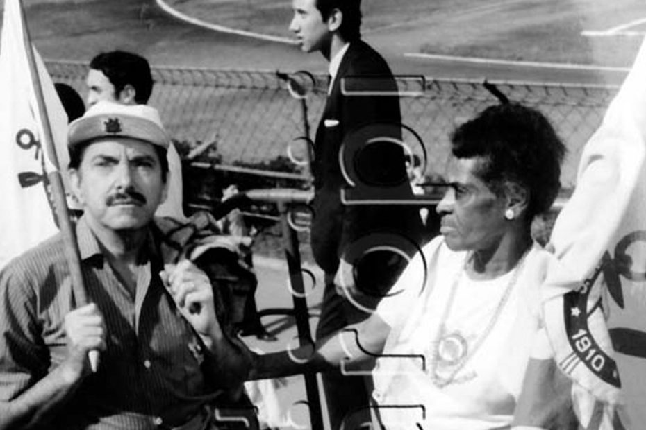 Mazzaropi no Estádio do Pacaembu