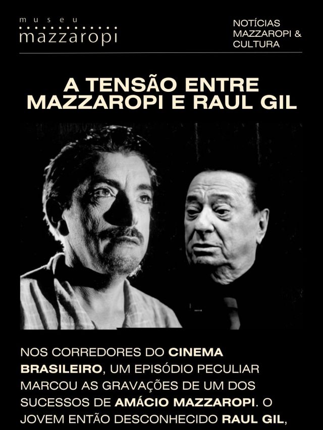 A Tensão entre Mazzaropi e Raul Gil