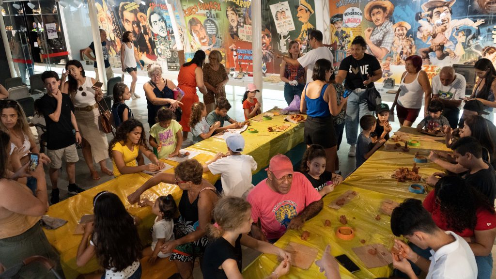 Oficina de Argila e Modelagem na Semana Mazzaropi 2024
