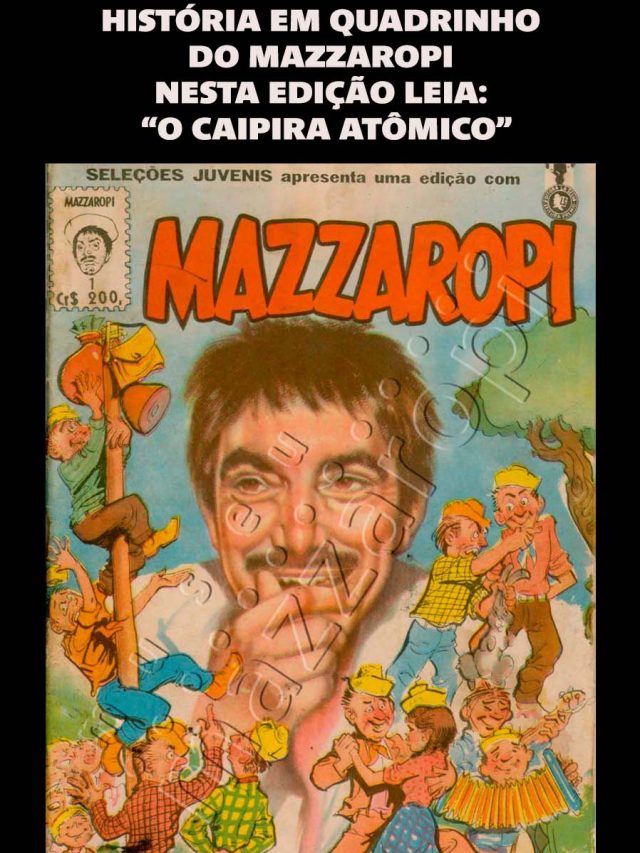 História em Quadrinho do Mazzaropi